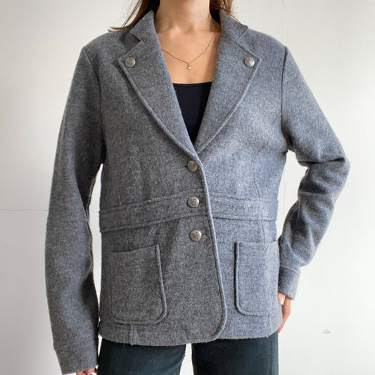 Wool grey jacket